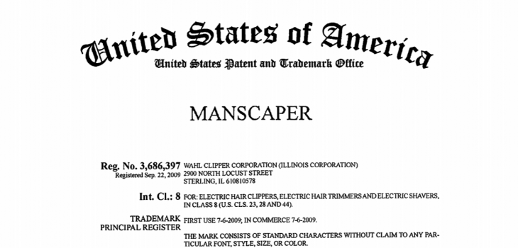 Manscaper Manscaped trademark dispute