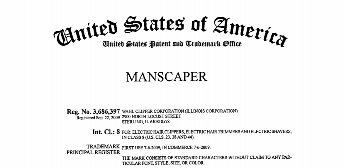 Manscaper Manscaped trademark dispute